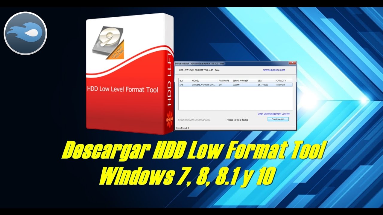 hdd llf low level format tool for mac tool